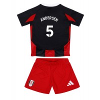Camisa de Futebol Fulham Emile Smith Rowe #32 Equipamento Secundário Infantil 2024-25 Manga Curta (+ Calças curtas)
